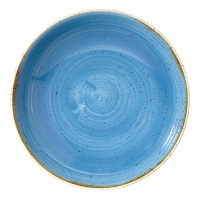 Round Coupe Bowl | Stonecast Bowl | 248mm Cornflower Blue | Churchill DF776