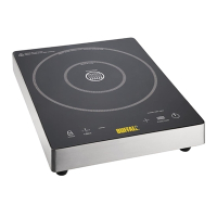 Commercial Single Induction Hob | Portable Induction Cooker | Touch Control | Buffalo DF825