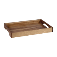 Buffet Wooden Handled Tray | Serving Tray | 397mm | Churchill Alchemy DF980