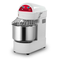 Commercial Spiral Dough Mixer | 40 Litre Bakery Mixer | White Heavy-Duty Machine | MasterMix SM40