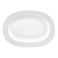 Oval Dish | Large Rimmed Serving Platter | 330mm | Churchill DK419