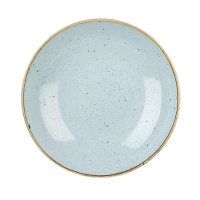 Round Coupe Bowl | Duck Egg Blue Stonecast Bowl | 220mm Diameter | Churchill DK504