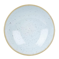 Round Coupe Bowl | Stonecast Duck Egg Blue | 200mm Diameter | Churchill DK505