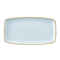 Rectangular Plate | Duck Egg Blue Stonecast | 210mm | Churchill DK509