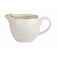 Milk Jug | Porcelain Cream Server | 113mm Barley White | Churchill Stonecast DK534