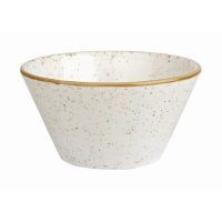 Dipping Pot | Square Sauce Bowl | Stonecast X Squared Barley White 3oz | Churchill DK535