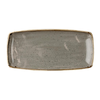 Rectangular Plate | Stonecast Peppercorn Grey | 295 x 150mm | Churchill DK562