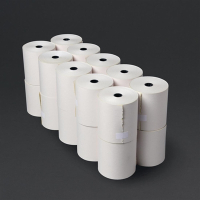 Till Roll 2ply Non-Thermal | White and Yellow Receipt Paper | 76mm x 70mm | Fiesta DK596