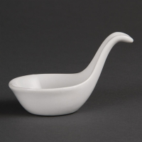 Miniature Spoon Shape Dipping Bowls | Sauce Dip Bowls | 57 x 57mm | Olympia DK801