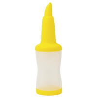 Commercial Juice Pourer | Pour and Store Bottle | Yellow | Beaumont 3320Y