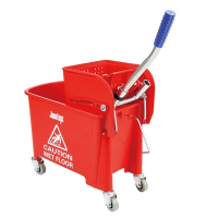 Commercial Bucket and Wringer | Mopping System | 20L Capacity | Jantex DL912