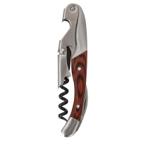 Twin Pull Waiter's Friend | Corkscrew | Double Lever Bottle Opener | DM107
