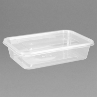 Plastic Microwave Container | Small Food Storage Box | 750ml | Fiesta DM181
