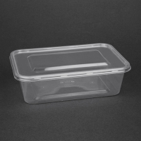 Plastic Microwave Container | Food Storage Container | Medium 500ml | Fiesta DM182