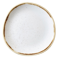 Round Plate | Stonecast Barley White | 210mm Diameter | Churchill DM463