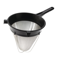 Bouillon Strainer | Commercial Fine Mesh Strainer | 255mm | Matfer Exoglass DM597