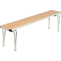 Contour Stacking Bench | Wooden School Bench | 5ft Beech Seating | Gopak DM605