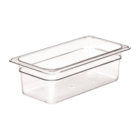 Polycarbonate Gastronorm Pan | 1/3 GN Container | 100mm Deep | Cambro DM734