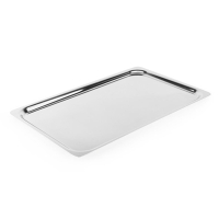 Commercial Gastronorm Tray | Heavy Duty Stainless Steel 1/1 | 10mm Depth | Vogue DM970