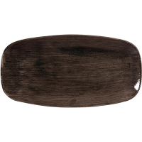 Rectangular Plates | Black Stonecast Patina | 298mm | Churchill DR658