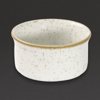 Stonecast Ramekins | Porcelain Dishes | 70mm Barley White | Churchill DS495
