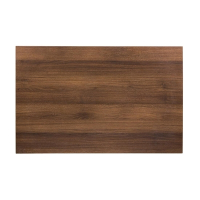 Rectangular Table Top | Pre-drilled Wooden Table Surface | Rustic Oak Finish | Bolero DT442