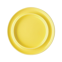 Raised Rim Plates | Heritage Yellow Plates | 203mm Crockery | Olympia DW146