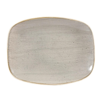 Rectangular Plates | Stonecast Grey Plates | 202 x 261mm | Churchill DW332