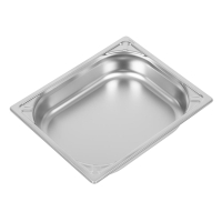 Heavy Duty Gastronorm Pan | 1/2 Stainless Steel Container | 65mm Depth | Vogue DW438