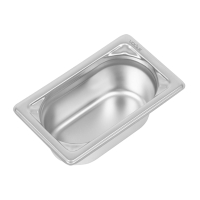 1/9 Gastronorm Pan | Stainless Steel Container | 65mm Deep | Vogue DW453