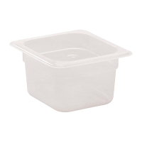 Polypropylene Gastronorm Food Pan | 1/6 GN Container | 100mm Deep | Cambro DW508