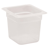Polypropylene Gastronorm Food Pan | 1/6 GN Container | 150mm Deep | Cambro DW509