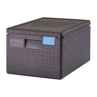 Insulated Food Pan Carrier | Top Loading Food Container | 46 Litre Capacity | Cambro DW574