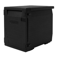 Insulated Food Pan Carrier | Front Loading Transport Box | 126 Litre With 9 Rails | Cambro DW584