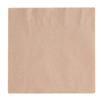 Compostable Lunch Napkins | Unbleached Napkins | 330mm | Vegware DW621