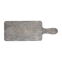 Melamine Paddle Board | Buffet Serving Board | Distressed Wood Effect 266mm | Churchill Alchemy DW761