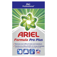 Commercial Laundry Detergent Powder | Antibacterial Formula | 100 Washes 6.5kg | Ariel Professional DX533