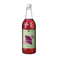 Botanical Hibiscus Syrup | Flavoured Drink Syrup | 1 Litre Bottle | Sweetbird DX587