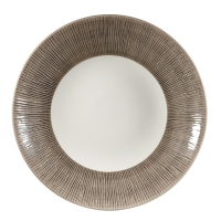 Bamboo Deep Round Coupe Plates | Dusk Plates | 255mm | Churchill DY093