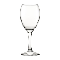 Wine Glasses 250ml | Pure Glass Stemware | Transparent Design | Utopia DY270