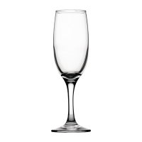 Champagne Flutes | Pure Glass Flutes | 190ml Capacity | Utopia DY272