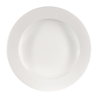 Wide Rim Plate | White Dinner Plate | 305mm | Churchill Isla DY831