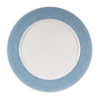 Presentation Plate | Ocean Blue Tableware | Churchill Isla Collection | 305mm | Pack of 12 | Churchill DY866