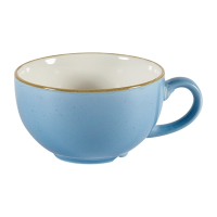Cappuccino Cups | Stonecast Coffee Cups | 227ml (8oz) Cornflower Blue | Churchill DY881