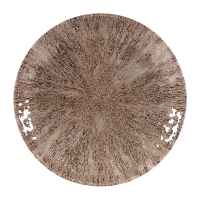 Stone Coupe Plates | Zircon Brown Plates | 165mm Pack of 12 | Churchill DY913