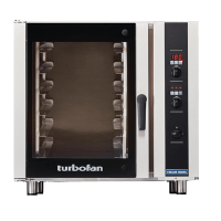 Commercial Convection Oven | Electric Combi Oven | 6-Tray Digital Control | Blue Seal Turbofan E35D6