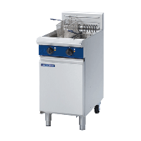 Commercial Twin Tank Electric Fryer | Free Standing Deep Fat Fryer | Twin Basket | Blue Seal E44