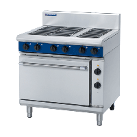 Commercial Electric Oven Range | 6 Element Hob Cooker | Heavy-Duty Catering Equipment | Blue Seal E506D