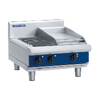 Commercial Electric Cooktop | 2 Element Griddle | 600mm Blue Seal Evolution | Blue Seal E514C-B