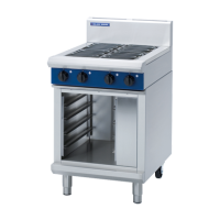 Commercial Electric Cooktop | 4 Element Countertop Stove | 600mm Cabinet | Blue Seal Evolution E514D-CB